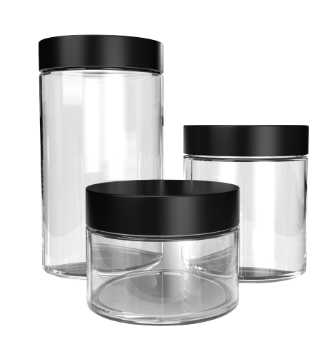 CB Solutions Flower Packaging Glass Jars
